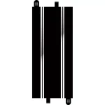 (image for) Scalextric C8205 Standard Straight 13.77" (350mm), x2