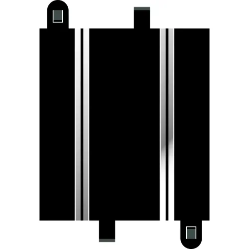(image for) Scalextric C8207 Half Straight 6.88" (175mm), x2