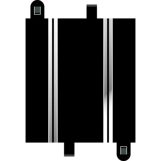 (image for) Scalextric C8207 Half Straight 6.88" (175mm), x2