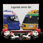 (image for) NSR SET11 NSR Formula 86/89 Legends Never Die, Senna & Prost Twin Set - LAST ONE