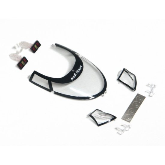 (image for) Slot.it SICS01V Audi R8C transparent parts