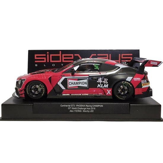 (image for) Racer Sideways SWCAR06A Bentley Continental GT3 Phoenix Racing Champion, GT World Challenge Asia 2018, A.Yoong, M.Lee - Pre-order