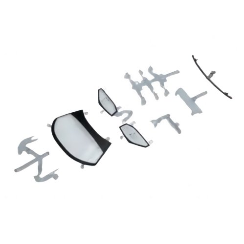 (image for) Sideways SWFC02/D GT3 Fantasy Car 02 Transparent Parts