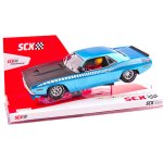 (image for) SCX U10441 Plymouth Trans Am AAR Cuda Fire Blue Metallic 1970