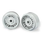 (image for) Staffs STAFFS107 BBS Style Deep Dish Aluminum Wheels White 15.8 x 8.5mm (x2)