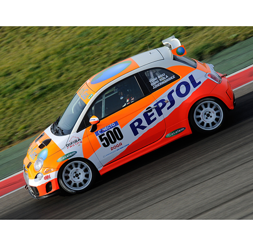NSR 0337SW Abarth 500 Assetto Corsa Repsol Orange No.500 NSR 0337SW Abarth 500 Assetto Corsa Repsol Orange No.500