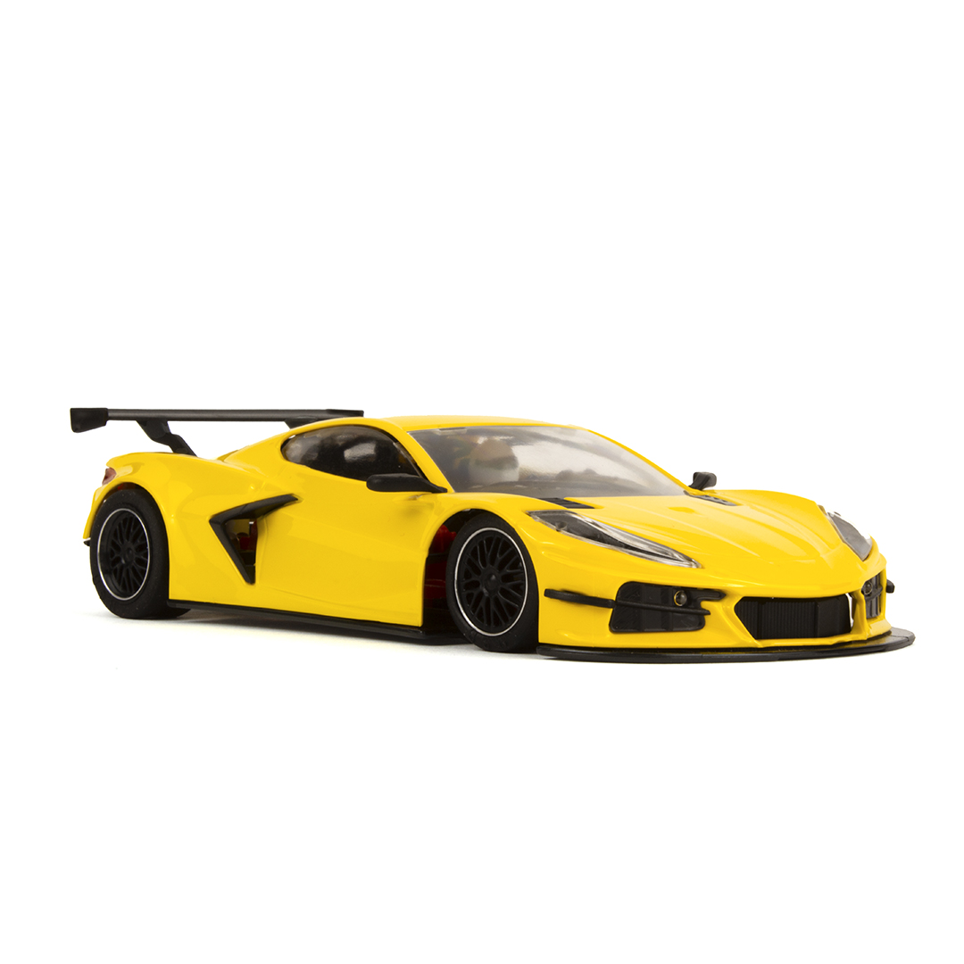 NSR 0395SW Corvette C8.R Test Car Yellow : LEB Hobbies, Your