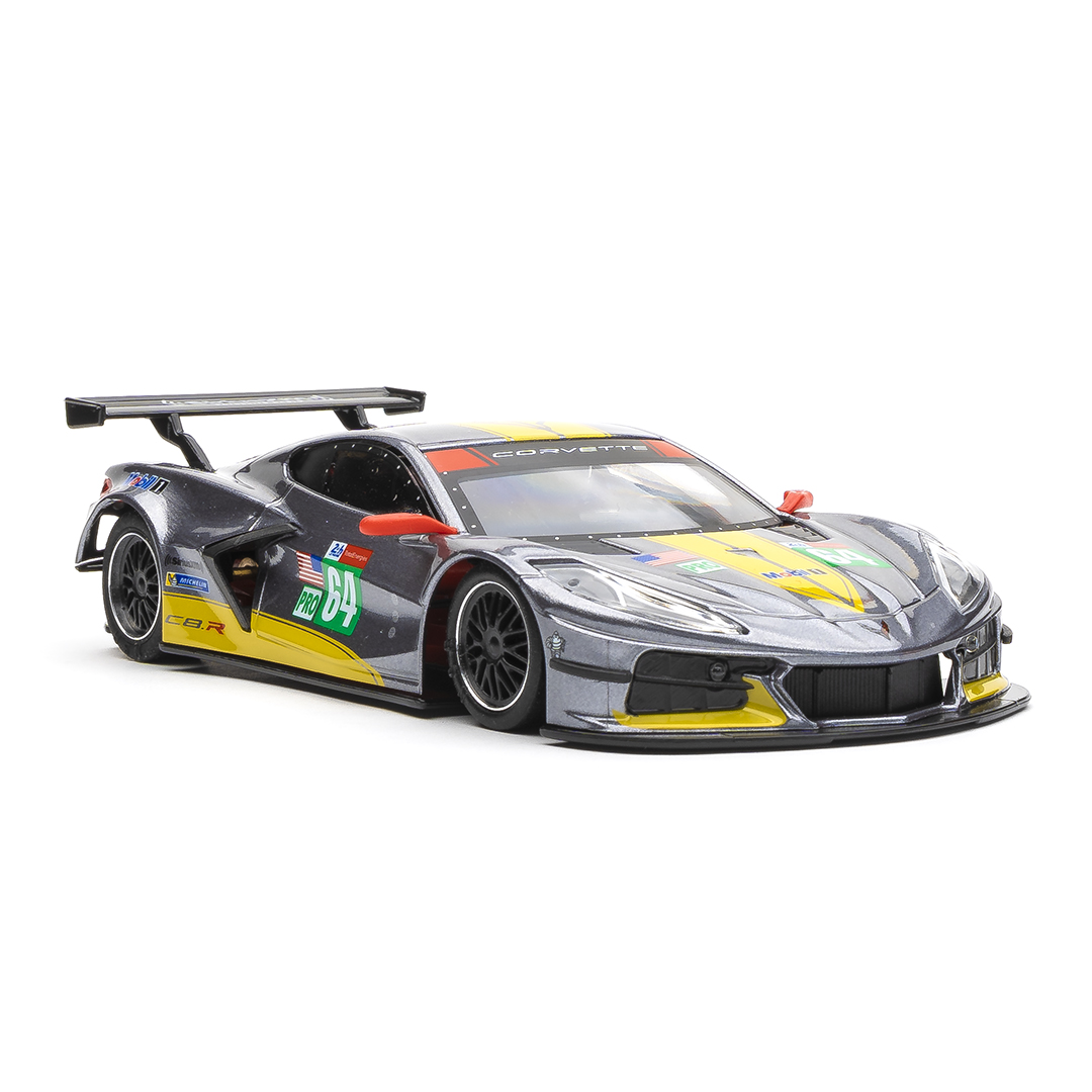 NSR Corvette C8 スロットカー1/32 0395AW NSR Corvette C8R Test Car Yellow 1:32 Slot Car