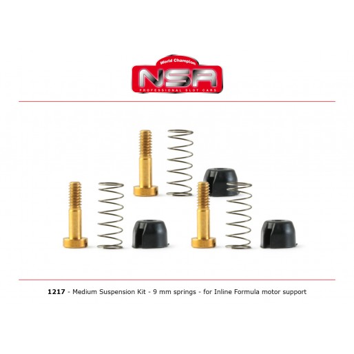 NSR1217 Medium Suspension Kit Inline NSR Formula Motor Support NSR1217 Medium Suspension Kit Inline NSR Formula Motor Support