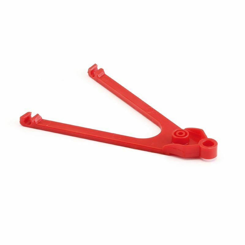 NSR 1234 Guide Drop Arm for Pickup 64mm Extra Hard, Red