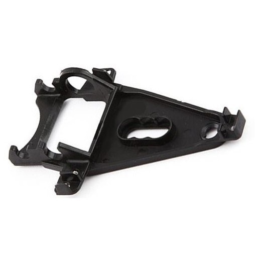 (image for) NSR 1262EVO Triangular Sidewinder Short Can Motor Mount Medium, Black - with hole for motor screw offset 0.75