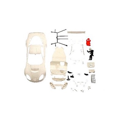 NSR 1389 Chevrolet Corvette C6R Body Kit, White