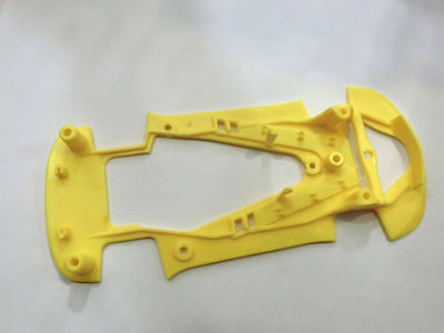 NSR 1456 Corvette C6R EVO2 Chassis Extra Light, Yellow AW,SW,IL NSR 1456 Corvette C6R EVO2 Chassis Extra Light, Yellow AW,SW,IL