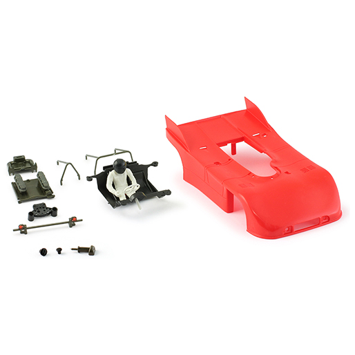 NSR 1523R Porsche 908/3 Double Finn Body Kit, Red