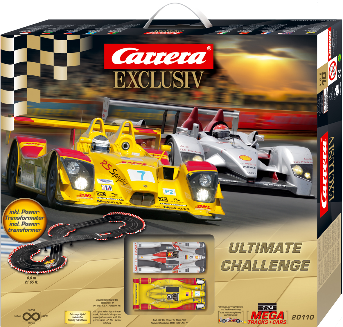 Carrera 20110 Exclusiv Ultimate Challenge Set Carrera 20110 Exclusiv Ultimate Challenge Set