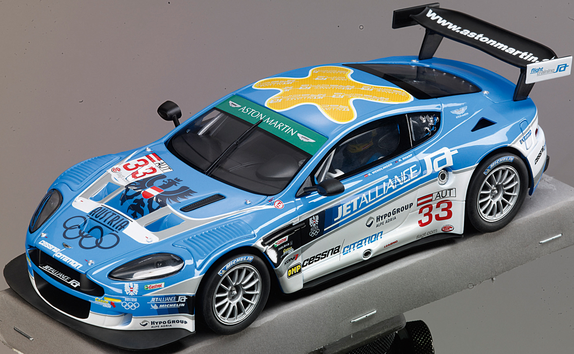 Carrera 23763 D124 Aston Martin DBR9 Jetalliance Racing 2008 Carrera 23763 D124 Aston Martin DBR9 Jetalliance Racing 2008
