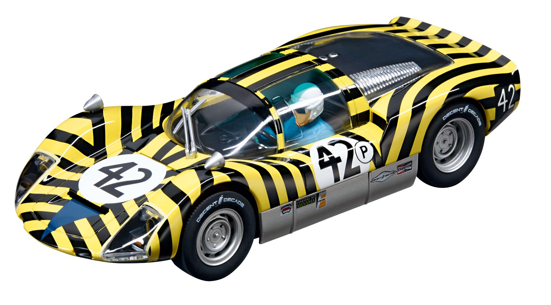 Carrera 23813 D124 Porsche Carrera 6 No.42, 12h Sebring 1967 Carrera 23813 D124 Porsche Carrera 6 No.42, 12h Sebring 1967