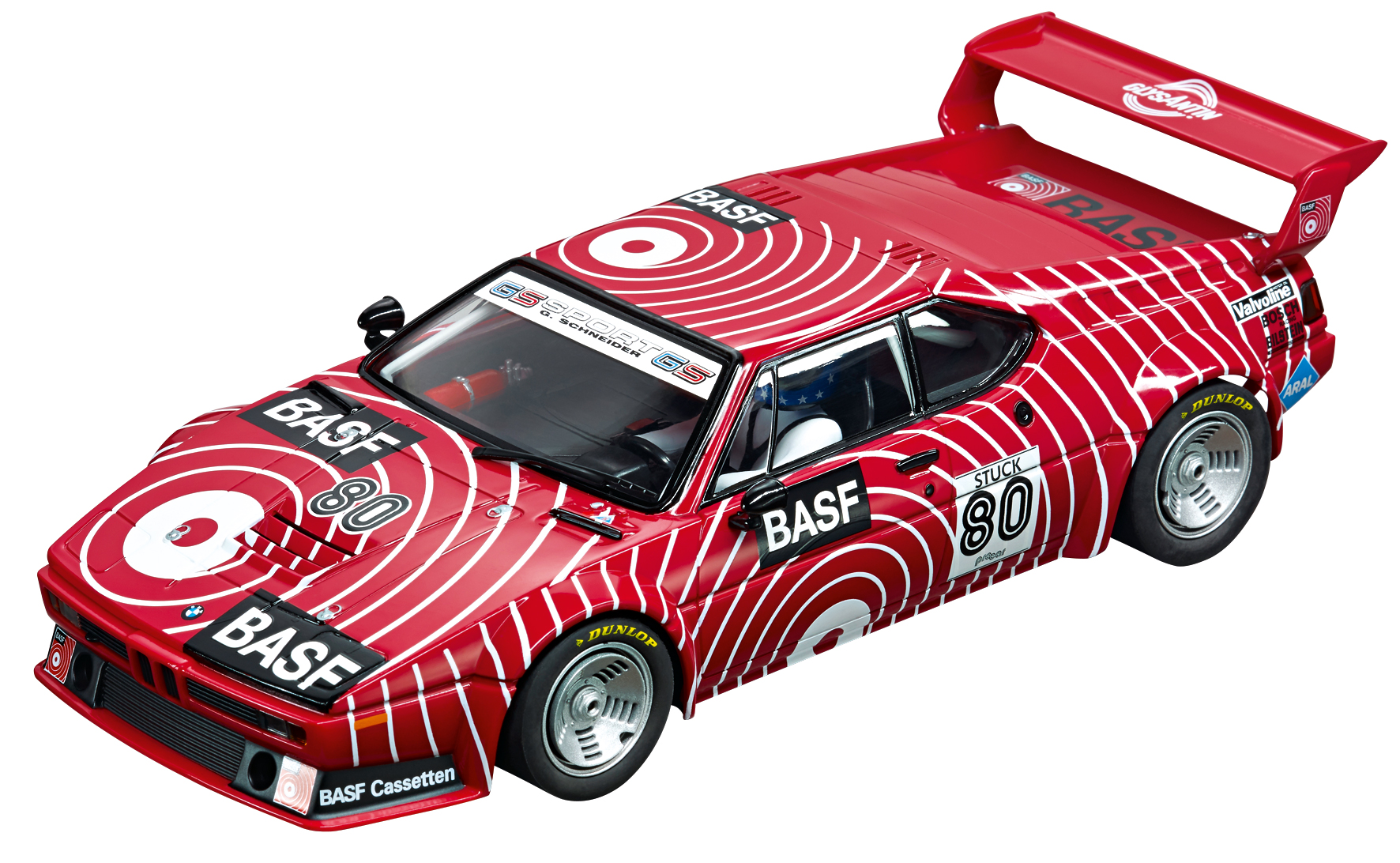 80 Zandvoort 1979 Karosse+Chassis Carrera Digital 124 23872 BMW M1 Procar "No 
