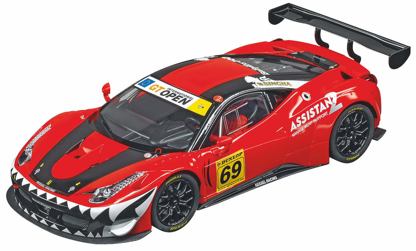 23838 Carrera D124 Ferrari 458 Italia GT3, Kessel Racing, No.69 23838 Carrera D124 Ferrari 458 Italia GT3, Kessel Racing, No.69