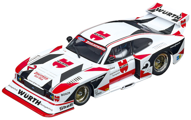 Carrera 23858 D124 Ford Capri Zakspeed Turbo Würth-Zakspeed No.2 Carrera 23858 D124 Ford Capri Zakspeed Turbo Würth-Zakspeed No.2