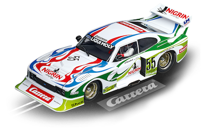 23869 Carrera D124 Ford Capri Zakspeed Turbo Liqui Moly Equipe 23869 Carrera D124 Ford Capri Zakspeed Turbo Liqui Moly Equipe