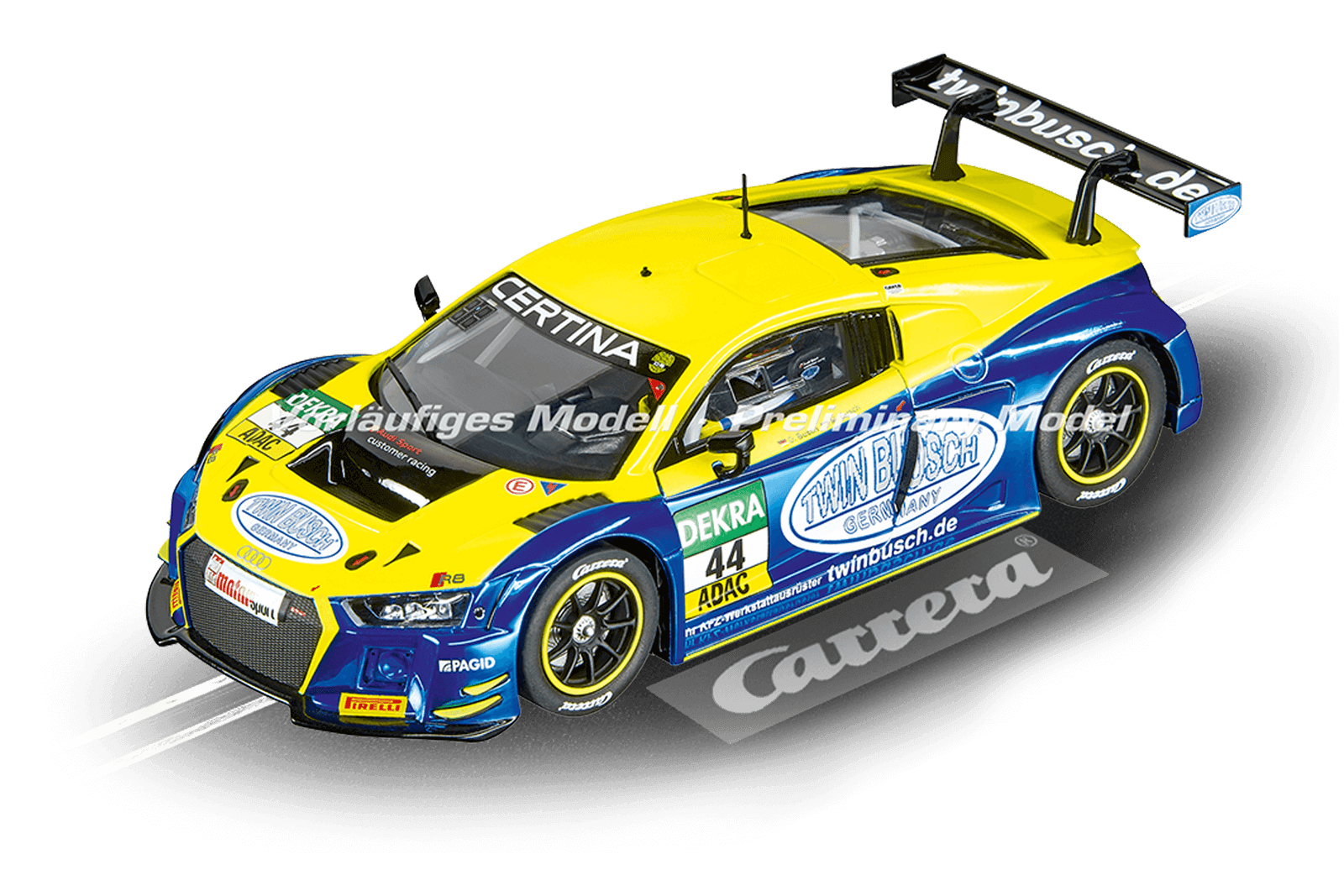 27582 Carrera Evolution Audi R8 LMS, Twin Busch, No.44 27582 Carrera Evolution Audi R8 LMS, Twin Busch, No.44