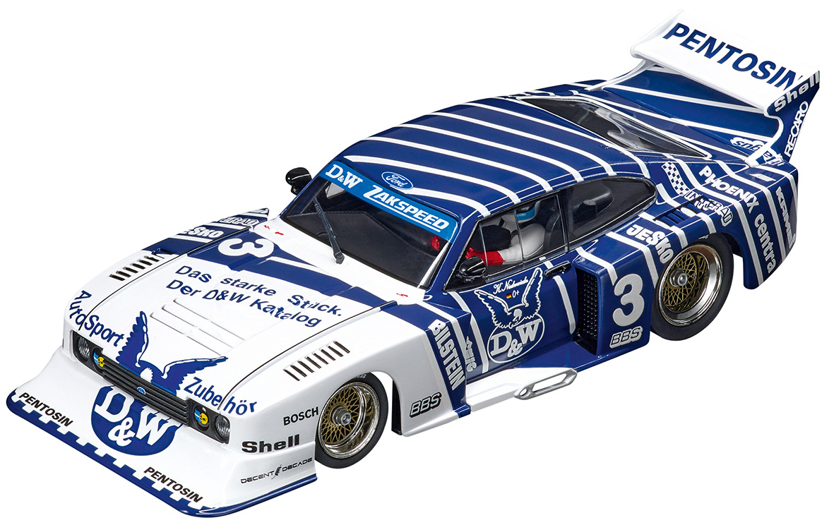 Carrera 27605 Evolution Ford Capri Zakspeed Turbo D&W Zakspeed Carrera 27605 Evolution Ford Capri Zakspeed Turbo D&W Zakspeed