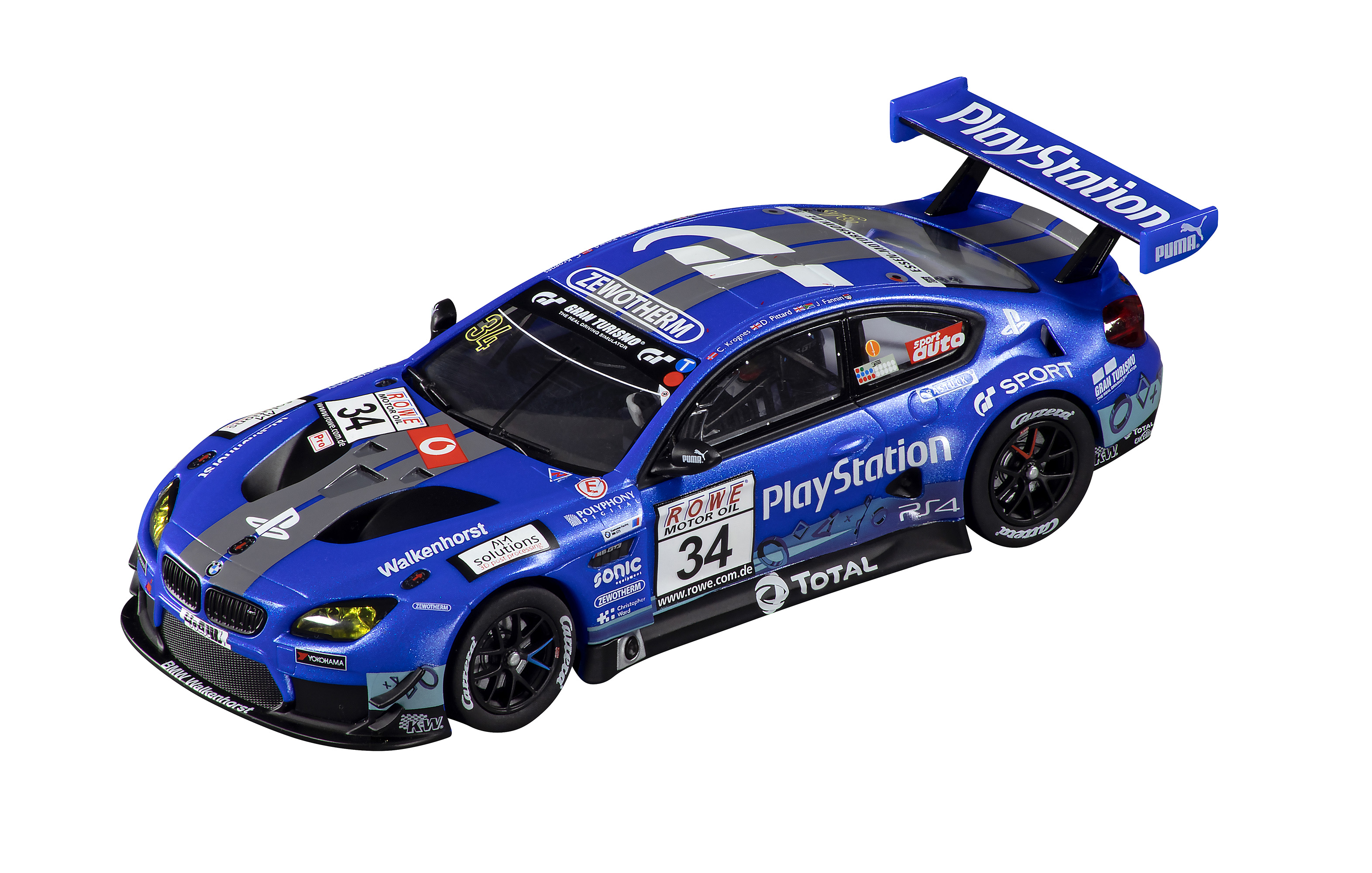 Carrera 27685 Evolution BMW M6 GT3 Walkenhorst, No.34 Carrera 27685 Evolution BMW M6 GT3 Walkenhorst, No.34