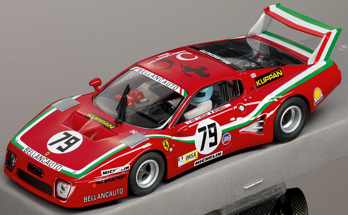 Carrera 30577 D132 Ferrari 512 BB LM Bellancauto No.79, 1980 Carrera 30577 D132 Ferrari 512 BB LM Bellancauto No.79, 1980