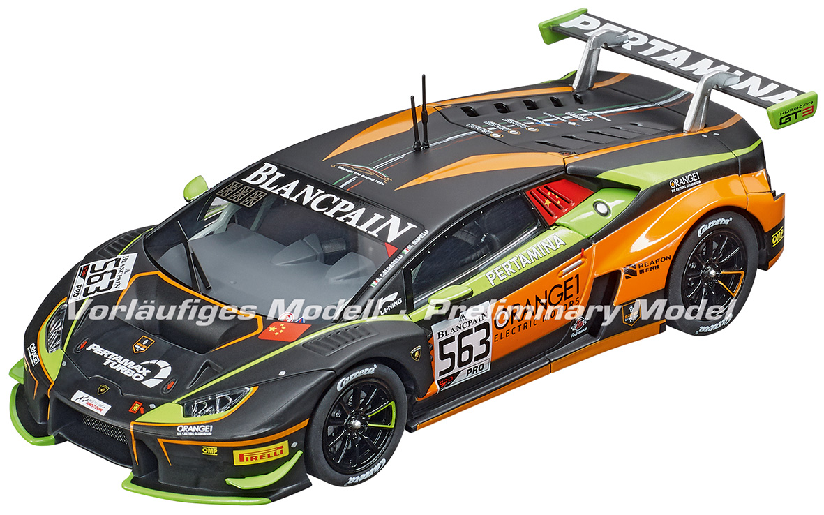 30914 Carrera D132 Lamborghini Huracán Orange1 FFF Racing Team 30914 Carrera D132 Lamborghini Huracán Orange1 FFF Racing Team