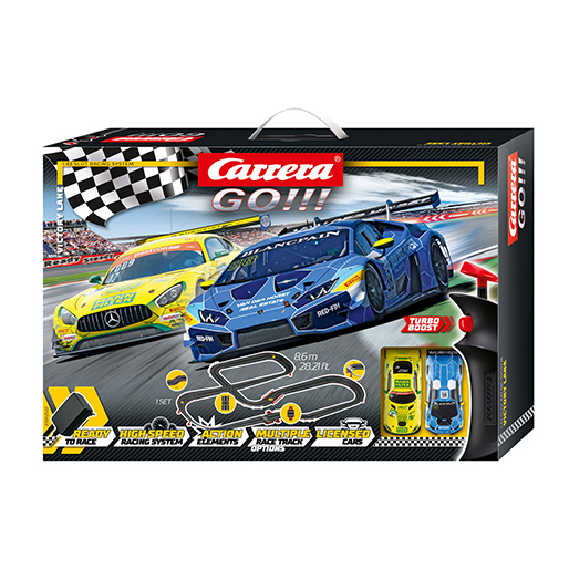Details about   Carrera GO!! GT Competition 1:43 Scale Electric Powered Slot Car Race Track Set 