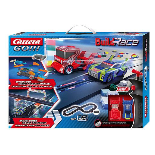 Carrera 62529 GO!!! Build 'N Race - Racing Set 3.6 Set Carrera 62529 GO!!! Build 'N Race - Racing Set 3.6 Set