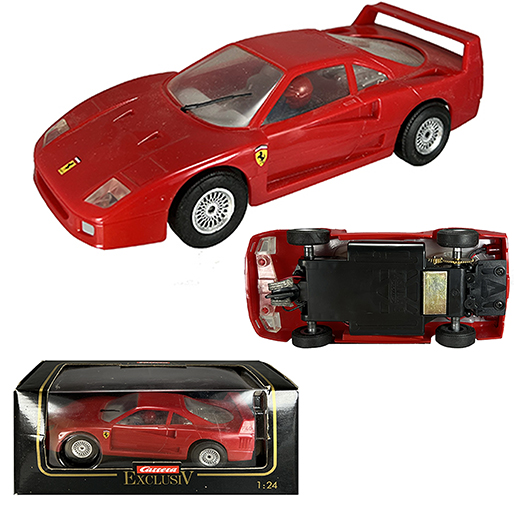 Carrera 20410 Exclusiv Ferrari F40 , Red | LEB Hobbies