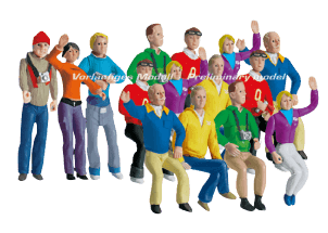 Carrera 21128 Set of Figures, Fans Carrera 21128 Set of Figures, Fans