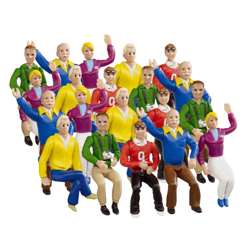 Carrera 21129 Set of Figures, Grandstand Carrera 21129 Set of Figures, Grandstand