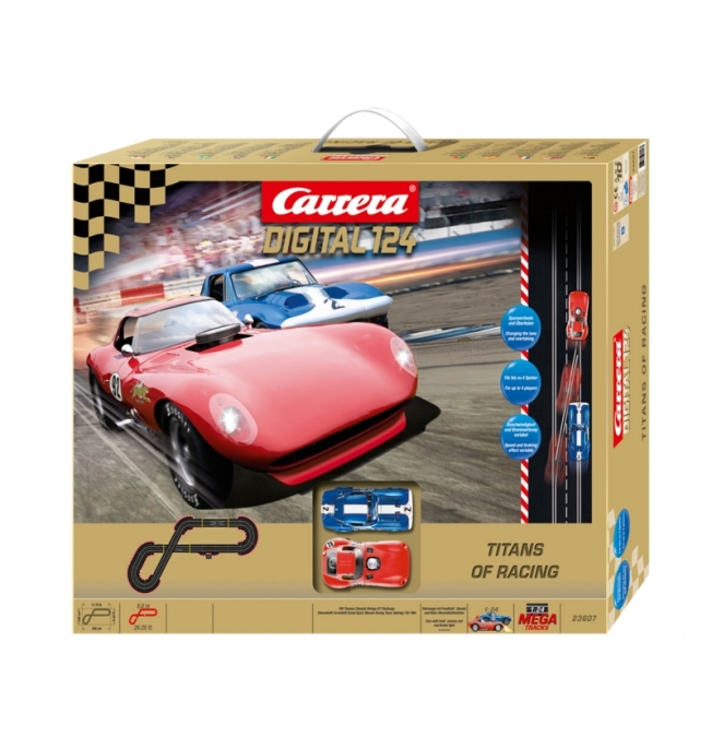 Carrera 23607 Digital 124 Titans of Racing Set (w/Black Box) Carrera 23607 Digital 124 Titans of Racing Set (w/Black Box)