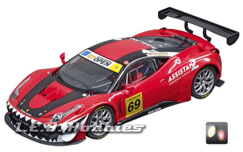 23838 Carrera D124 Ferrari 458 Italia GT3, Kessel Racing, No.69 23838 Carrera D124 Ferrari 458 Italia GT3, Kessel Racing, No.69