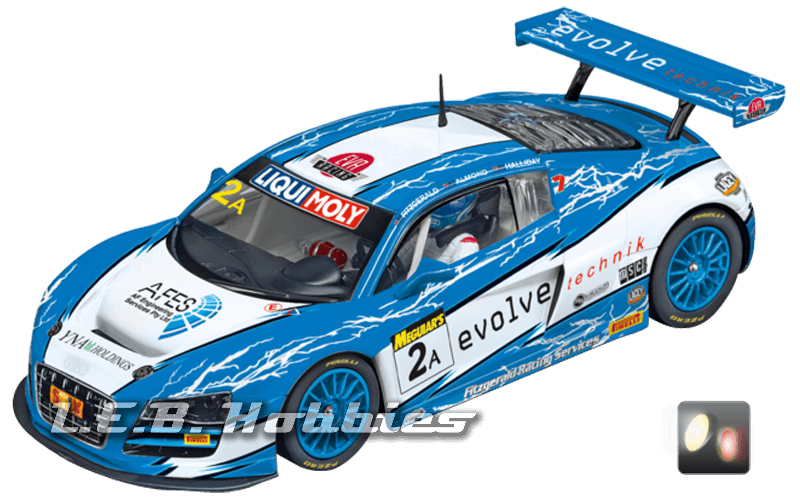 23840 Carrera Digital 124 Audi R8 LMS Fitzgerald Racing, No.2A 23840 Carrera Digital 124 Audi R8 LMS Fitzgerald Racing, No.2A