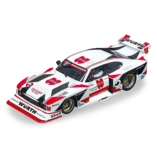 (image for) Carrera 23858 Digital 124 Ford Capri Zakspeed Turbo Würth-Zakspeed Team, No.2 RARE
