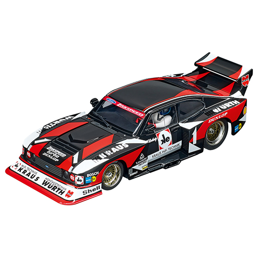 (image for) Carrera 23870 Digital 124 Ford Capri Zakspeed Turbo Würth-Kraus-Zakspeed Team No.1 RARE