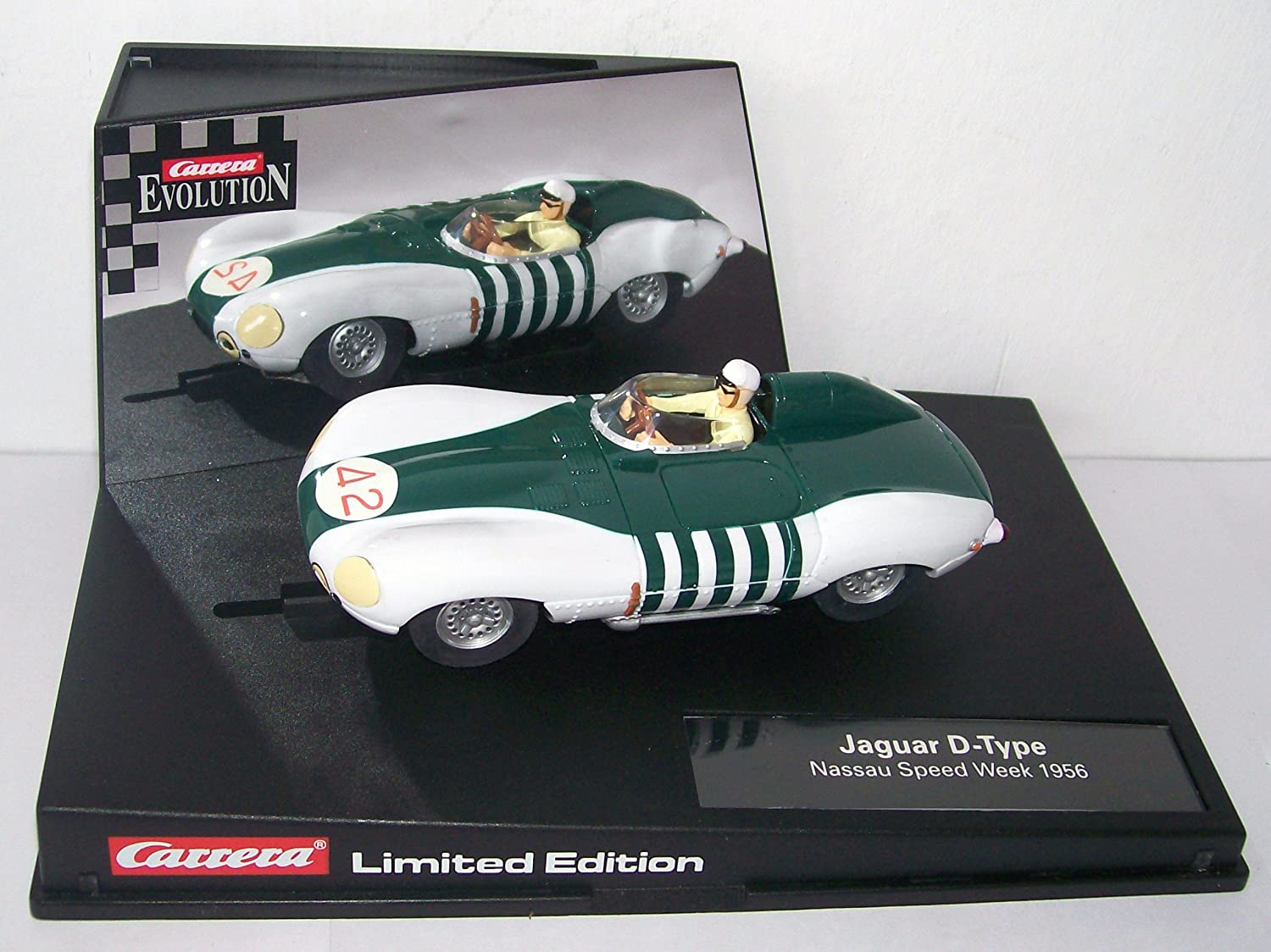 Carrera 25486 Evolution Jaguar D-Type SCCA '60 Limited Edition Carrera 25486 Evolution Jaguar D-Type SCCA '60 Limited Edition