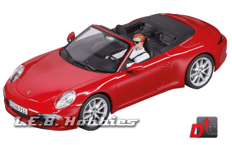 27534 Carrera Evolution Porsche 911 Carrera S Cabriolet, Red 27534 Carrera Evolution Porsche 911 Carrera S Cabriolet, Red