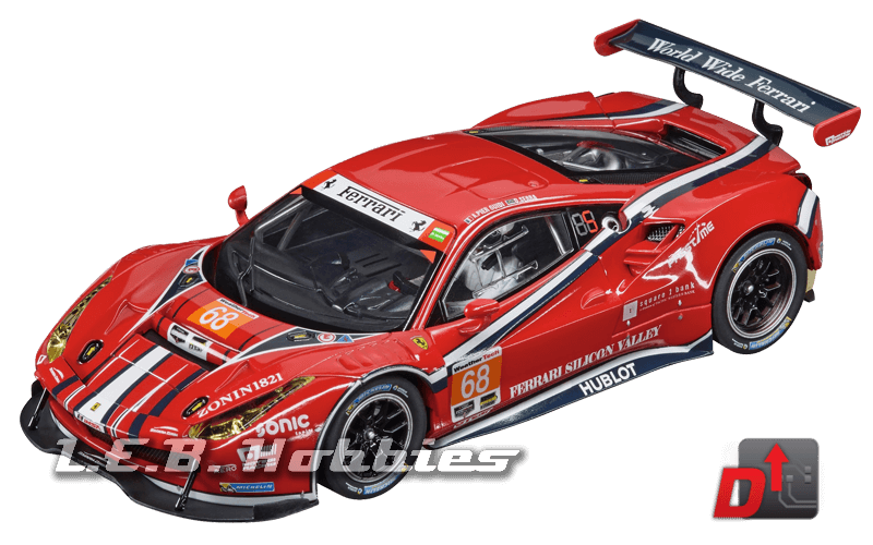 27558 Carrera Evolution Ferrari 488 GT3 Scuderia Corsa, No.68 27558 Carrera Evolution Ferrari 488 GT3 Scuderia Corsa, No.68