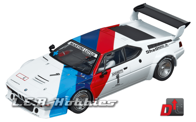 27560 Carrera Evolution BMW M1 Procar, Andretti, No.01, 1979 27560 Carrera Evolution BMW M1 Procar, Andretti, No.01, 1979