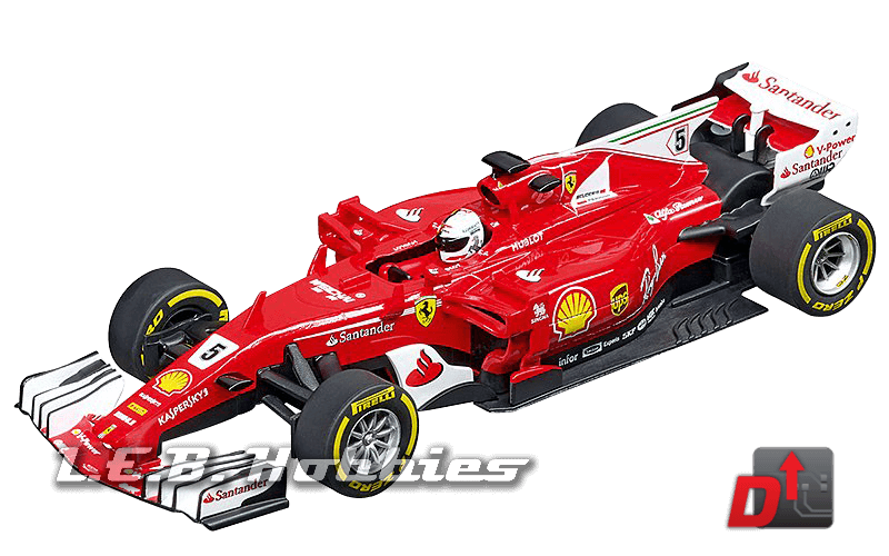 27575 Carrera Evolution Ferrari SF70H, Sebastian Vettel, No.5 27575 Carrera Evolution Ferrari SF70H, Sebastian Vettel, No.5