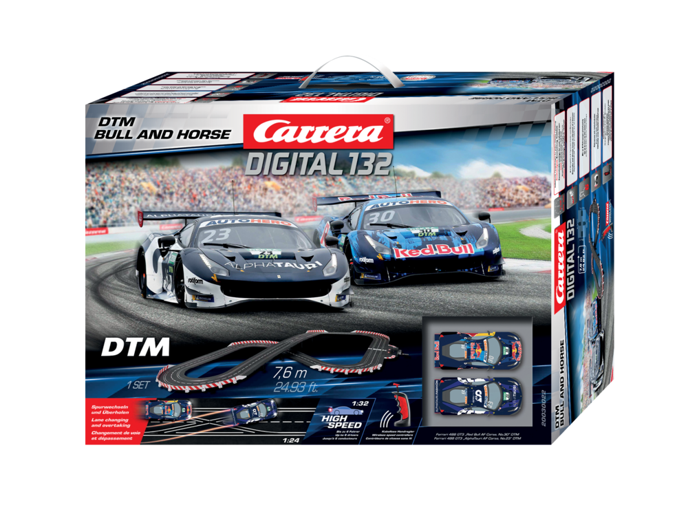Carrera 30022 Digital 132 DTM Bull and Horse Wireless+ Set Carrera 30022 Digital 132 DTM Bull and Horse Wireless+ Set