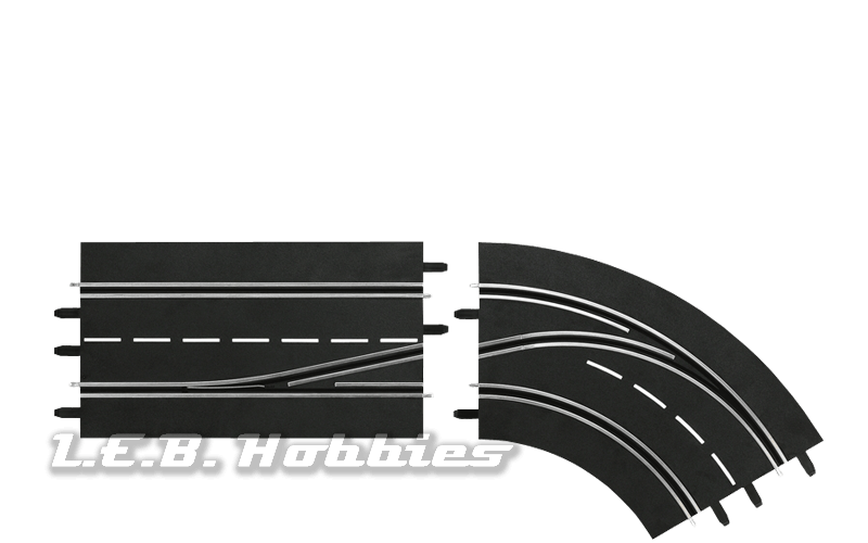 Carrera 30364 Digital 124/132 Lane Change Curve Right, In to Out Carrera 30364 Digital 124/132 Lane Change Curve Right, In to Out