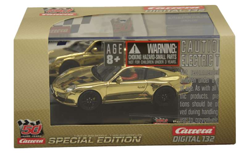 Carrera 30671 D132 Porsche 911 50 Years Special Gold Limited Ed. Carrera 30671 D132 Porsche 911 50 Years Special Gold Limited Ed.