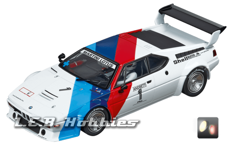 30814 Carrera Digital 132 BMW M1 Procar, Andretti, No.01, 1979 30814 Carrera Digital 132 BMW M1 Procar, Andretti, No.01, 1979
