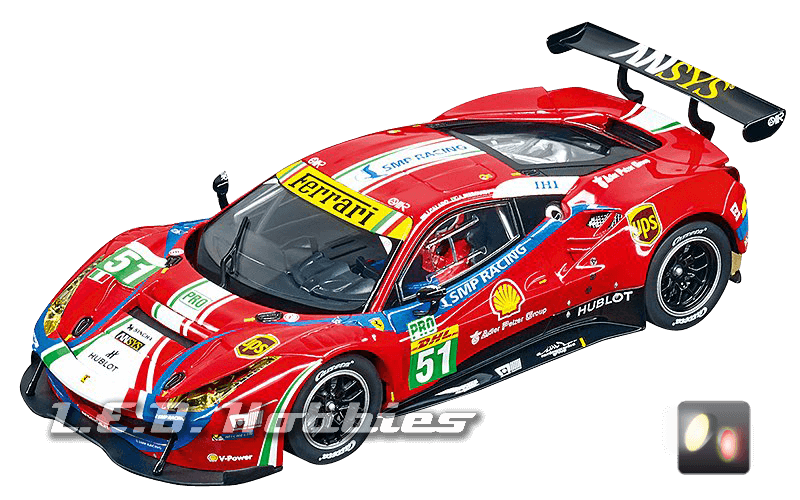 30848 Carrera Digital 132 Ferrari 488 GT3, AF Corse, No.51 30848 Carrera Digital 132 Ferrari 488 GT3, AF Corse, No.51